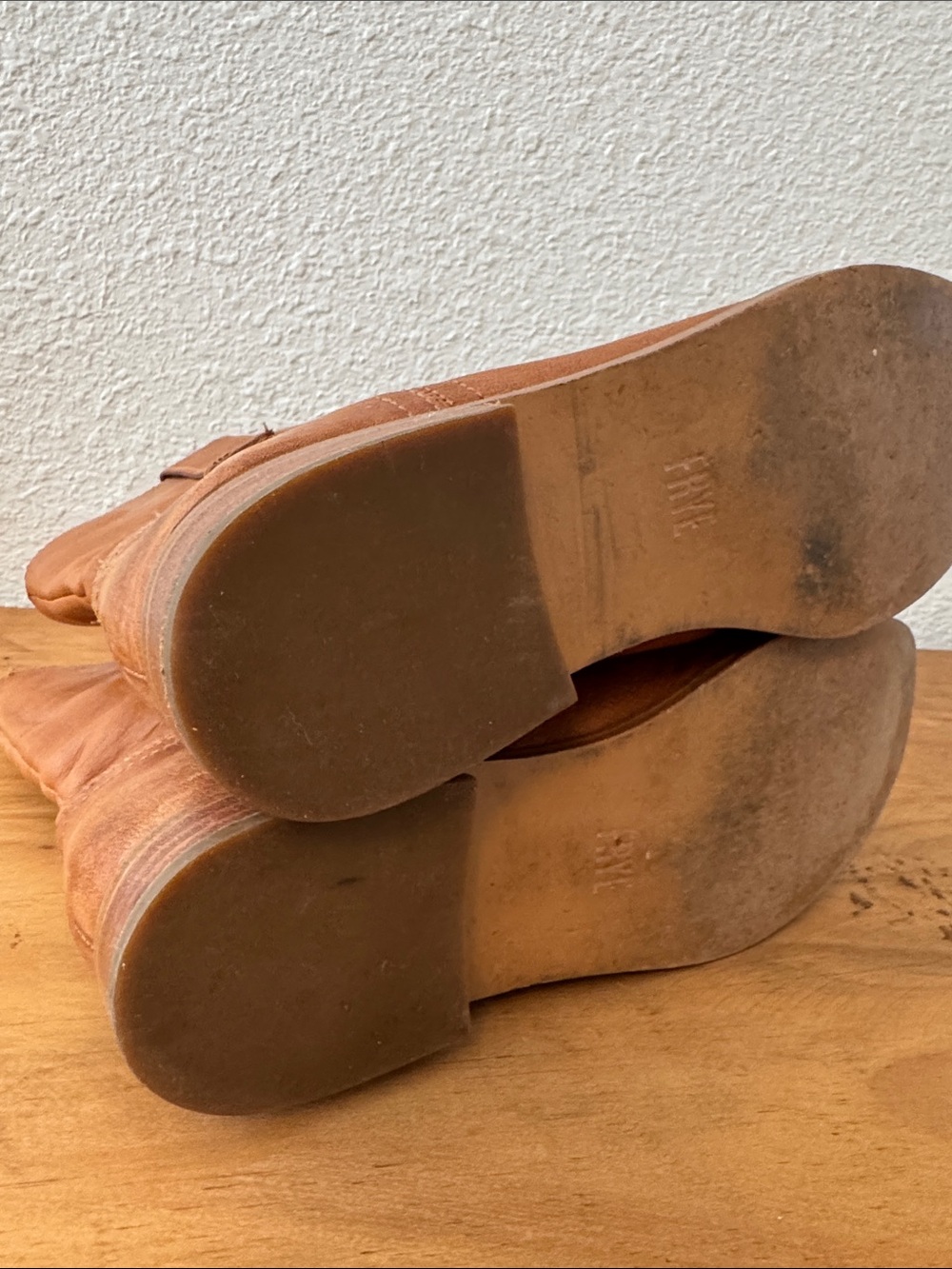 Classic Women's Leather Mid-Calf Boot in Cognac - Picture 5 of 10